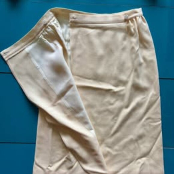 Vintage 80s Bert Newman Wool Skirt Suit Size 6 - Picture 10 of 16